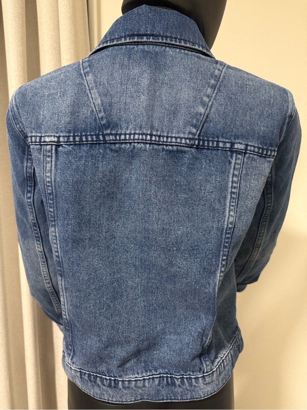 Michael Kors Medium Blue Denim Jean Jacket | Size Small | 100% Cotton - Picture 10 of 12